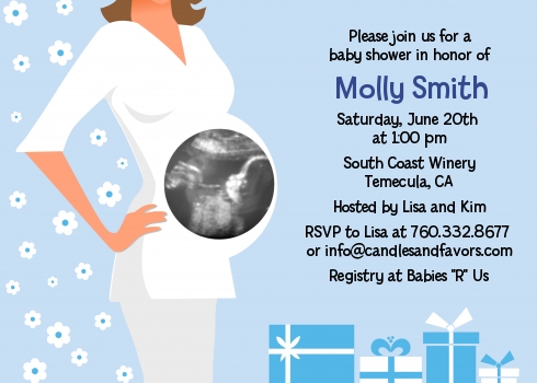 it's a boy invitation for baby shower