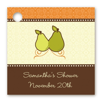 The Perfect Pair - Personalized Bridal Shower Card Stock Favor Tags