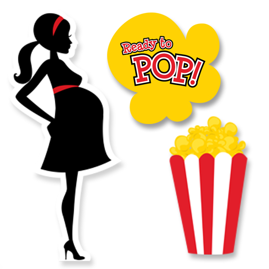  Ready To Pop &reg; - Baby Shower Printed Shaped Cut-Outs 