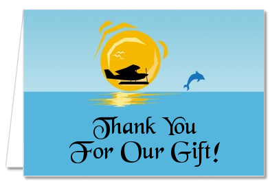Sunset Trip - Bridal Shower Thank You Cards