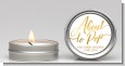 About To Pop Metallic - Baby Shower Candle Favors thumbnail