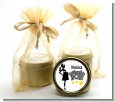 About to Pop Mommy Black - Baby Shower Gold Tin Candle Favors thumbnail