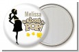 About To Pop Mommy Gold - Personalized Baby Shower Pocket Mirror Favors thumbnail