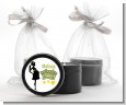 About To Pop Mommy Green - Baby Shower Black Candle Tin Favors thumbnail