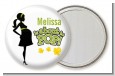 About To Pop Mommy Green - Personalized Baby Shower Pocket Mirror Favors thumbnail