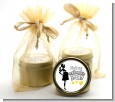 About To Pop Mommy Grey - Baby Shower Gold Tin Candle Favors thumbnail