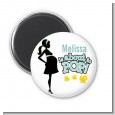 About To Pop Mommy - Personalized Baby Shower Magnet Favors thumbnail