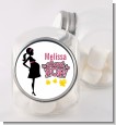About to Pop Mommy Pink - Personalized Baby Shower Candy Jar thumbnail