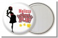 About To Pop Mommy Red - Personalized Baby Shower Pocket Mirror Favors thumbnail