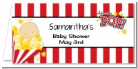About To Pop - Personalized Baby Shower Place Cards