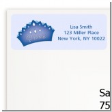 Prince Crown - Birthday Party Return Address Labels
