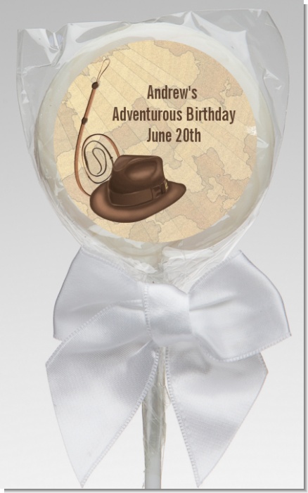 Adventure - Personalized Birthday Party Lollipop Favors