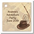 Adventure - Personalized Birthday Party Card Stock Favor Tags thumbnail