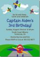 Airplane - Birthday Party Invitations thumbnail
