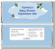 Airplane - Personalized Baby Shower Candy Bar Wrappers thumbnail