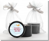 Airplane in the Clouds - Birthday Party Black Candle Tin Favors
