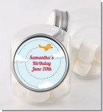 Airplane in the Clouds - Personalized Birthday Party Candy Jar