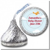 Airplane in the Clouds - Hershey Kiss Birthday Party Sticker Labels