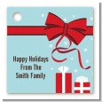 All Wrapped Up Gifts - Personalized Christmas Card Stock Favor Tags thumbnail