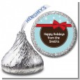 All Wrapped Up Gifts - Hershey Kiss Christmas Sticker Labels thumbnail