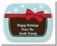 All Wrapped Up Gifts - Personalized Christmas Rounded Corner Stickers thumbnail