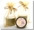 Angel Baby Girl Caucasian - Baptism / Christening Gold Tin Candle Favors thumbnail
