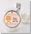 Angel Baby Girl Hispanic - Personalized Baptism / Christening Candy Jar thumbnail