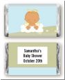 Angel in the Cloud Boy Hispanic - Personalized Baby Shower Mini Candy Bar Wrappers thumbnail