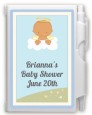 Angel in the Cloud Boy Hispanic - Baby Shower Personalized Notebook Favor thumbnail