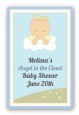 Angel in the Cloud Boy - Baby Shower Personalized Notebook Favor thumbnail
