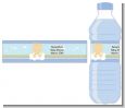 Angel in the Cloud Boy - Personalized Baby Shower Water Bottle Labels thumbnail