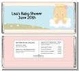 Angel in the Cloud Girl - Personalized Baby Shower Candy Bar Wrappers thumbnail