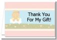 Angel in the Cloud Girl - Baby Shower Thank You Cards thumbnail