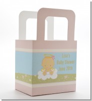 Angel in the Cloud Girl - Personalized Baby Shower Favor Boxes