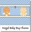 Angel Baby Boy Baptism Theme thumbnail