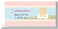 Angel in the Cloud Girl - Personalized Baby Shower Place Cards thumbnail