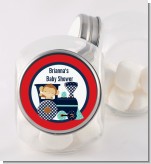 Animal Train - Personalized Baby Shower Candy Jar