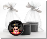 A Star Is Born Baby - Baby Shower Black Candle Tin Favors