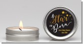 A Star Is Born Gold - Baby Shower Candle Favors