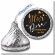 A Star Is Born Gold - Hershey Kiss Baby Shower Sticker Labels thumbnail