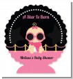 A Star Is Born Hollywood Black|Pink - Personalized Baby Shower Centerpiece Stand thumbnail