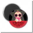 A Star Is Born Hollywood - Personalized Baby Shower Magnet Favors thumbnail