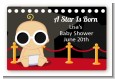 A Star Is Born Hollywood - Baby Shower Landscape Sticker/Labels thumbnail