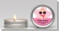 A Star Is Born Hollywood White|Pink - Baby Shower Candle Favors thumbnail