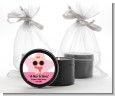 A Star Is Born Hollywood White|Pink - Baby Shower Black Candle Tin Favors thumbnail