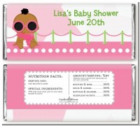 A Star Is Born!® Hollywood White|Pink - Personalized Baby Shower Candy Bar Wrappers
