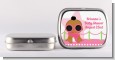 A Star Is Born Hollywood White|Pink - Personalized Baby Shower Mint Tins thumbnail