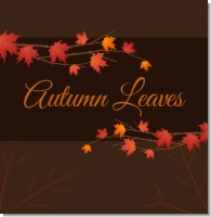 Autumn Leaves Bridal Shower Theme
