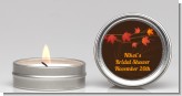 Autumn Leaves - Bridal Shower Candle Favors