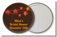 Autumn Leaves - Personalized Bridal Shower Pocket Mirror Favors thumbnail